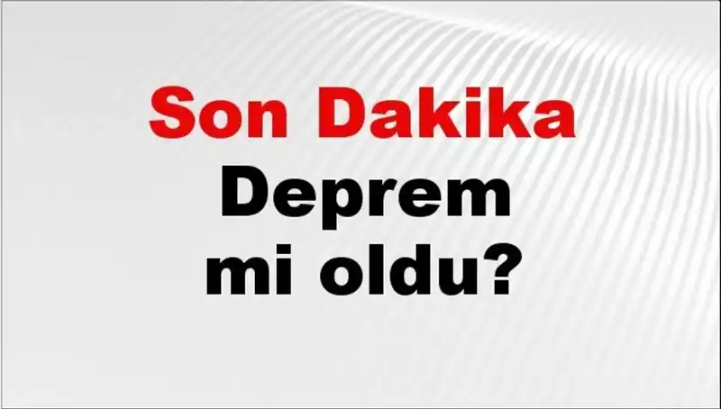 8 Şubat 2026: Türkiye’yi Şoke Eden Deprem Gelişmeleri